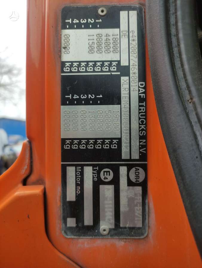 DAF CF 440 FT Hydraulika, single sleeper