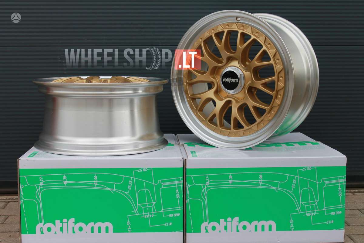 Rotiform R156 LSR Gold PD, light alloy, R18