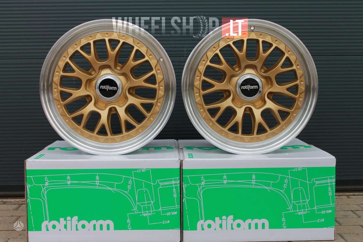 Rotiform R156 LSR Gold PD, light alloy, R18