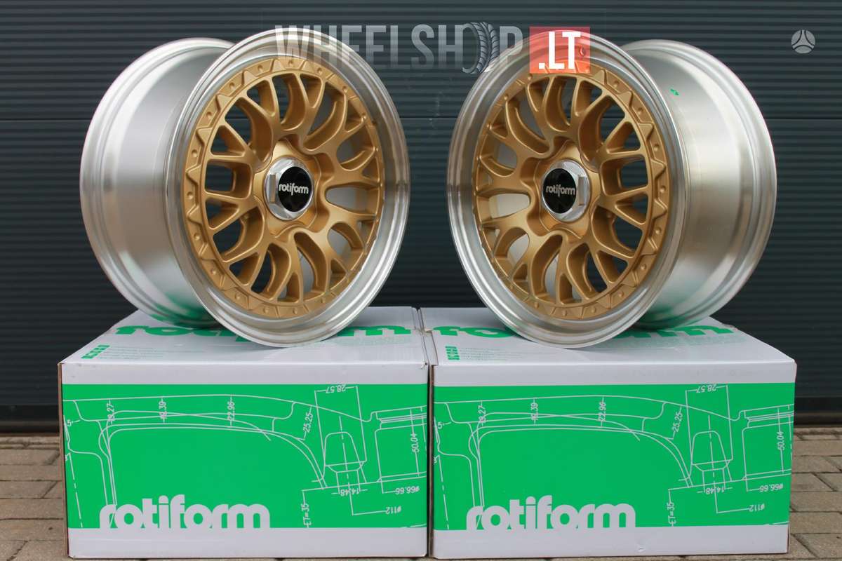 Rotiform R156 LSR Gold PD, легкосплавные , R18