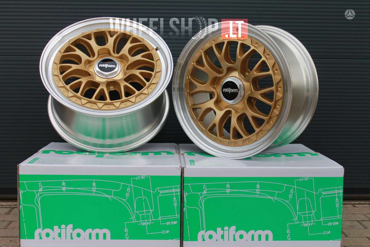 Rotiform R156 LSR Gold PD, light alloy, R18
