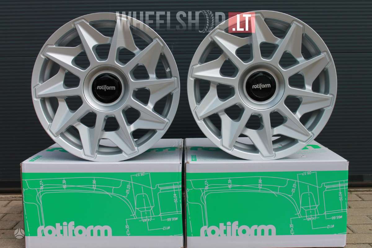 Rotiform R124 CVT Silver PD, light alloy, R18