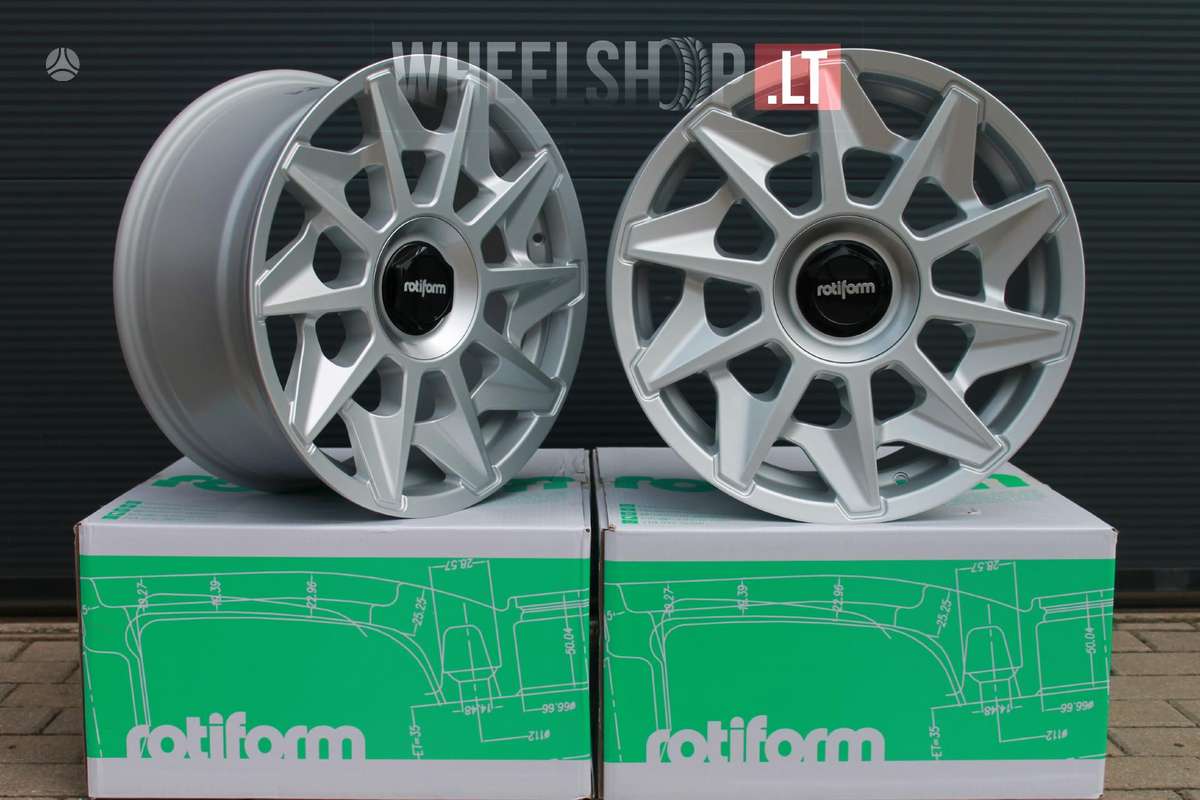 Rotiform R124 CVT Silver PD, light alloy, R18