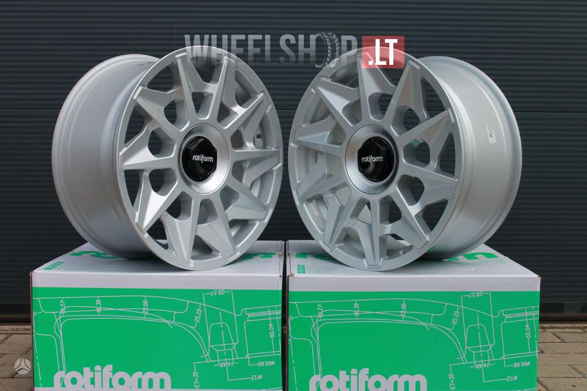 Rotiform R124 CVT Silver PD, легкосплавные , R18