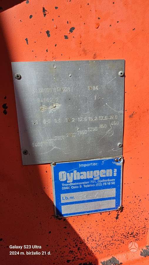 Palfinger 28000 BSV220, краны / манипуляторы