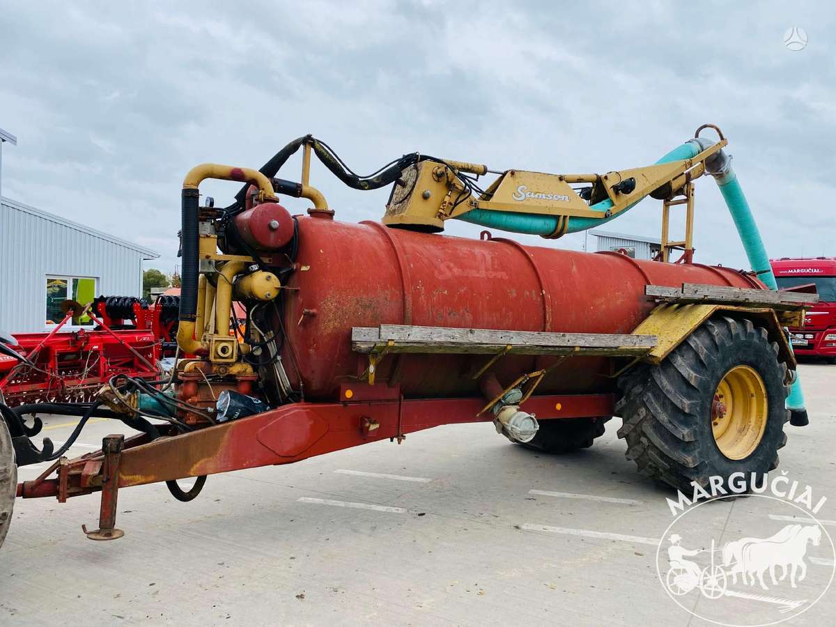 Samson 8000 ltr., slurry carriers, pumps, mixers for slurry