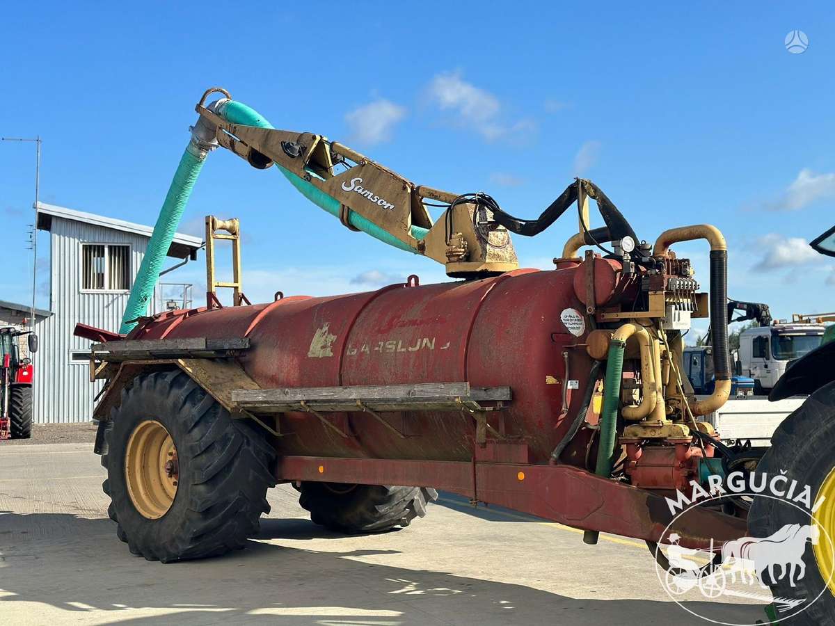 Samson 8000 ltr., slurry carriers, pumps, mixers for slurry