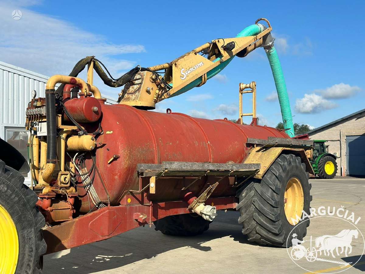 Samson 8000 ltr., slurry carriers, pumps, mixers for slurry