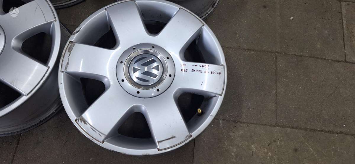 Volkswagen Caddy, lengvojo lydinio, R15