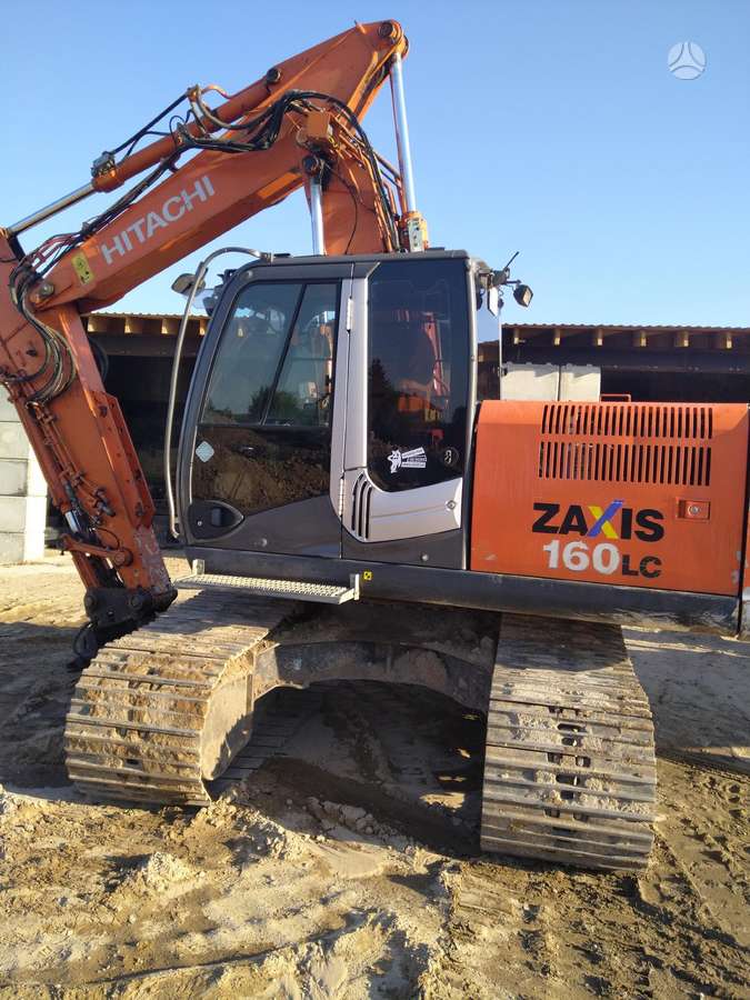 Hitachi Zx 160Lc, ekskavatoriai