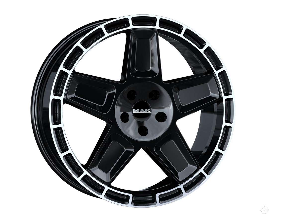 MAK Trek Gloss Black Mirror Ring, легкосплавные , R20