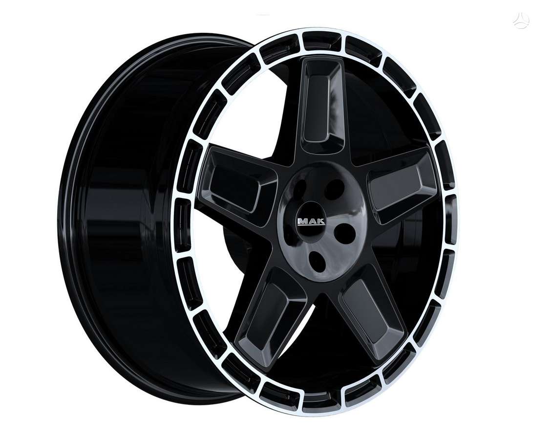 MAK Trek Gloss Black Mirror Ring, легкосплавные , R20