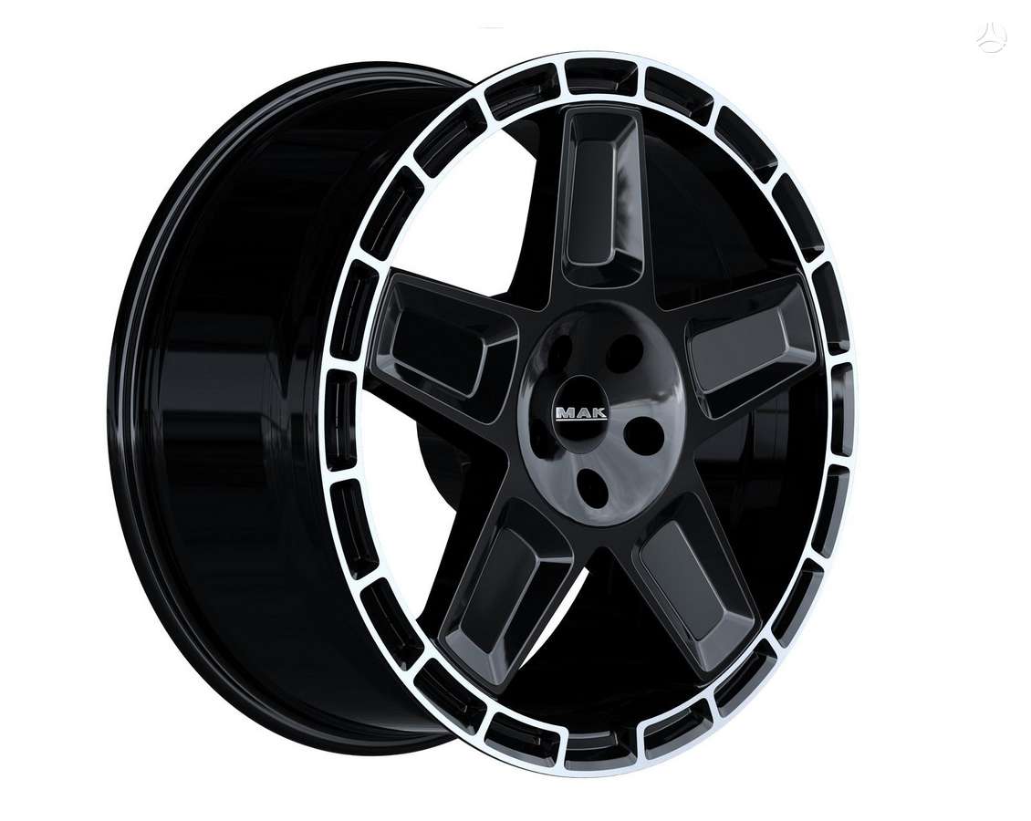 MAK Trek Gloss Black Mirror Ring, легкосплавные , R20