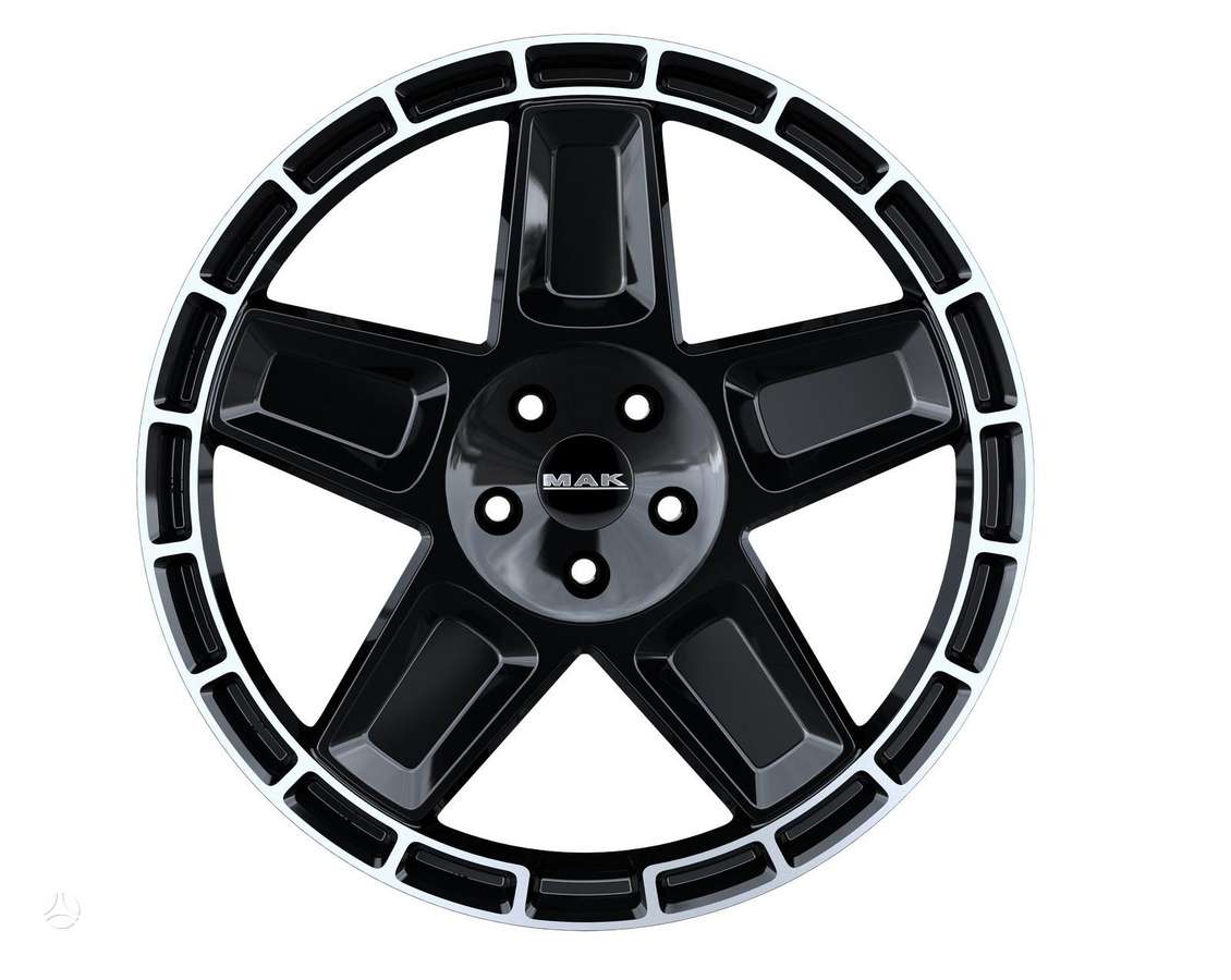 MAK Trek Gloss Black Mirror Ring, легкосплавные , R20
