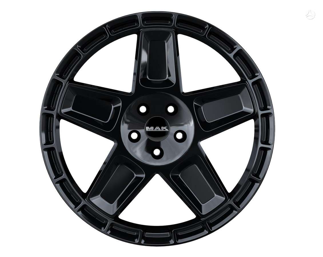 MAK Trek Gloss Black, light alloy, R20