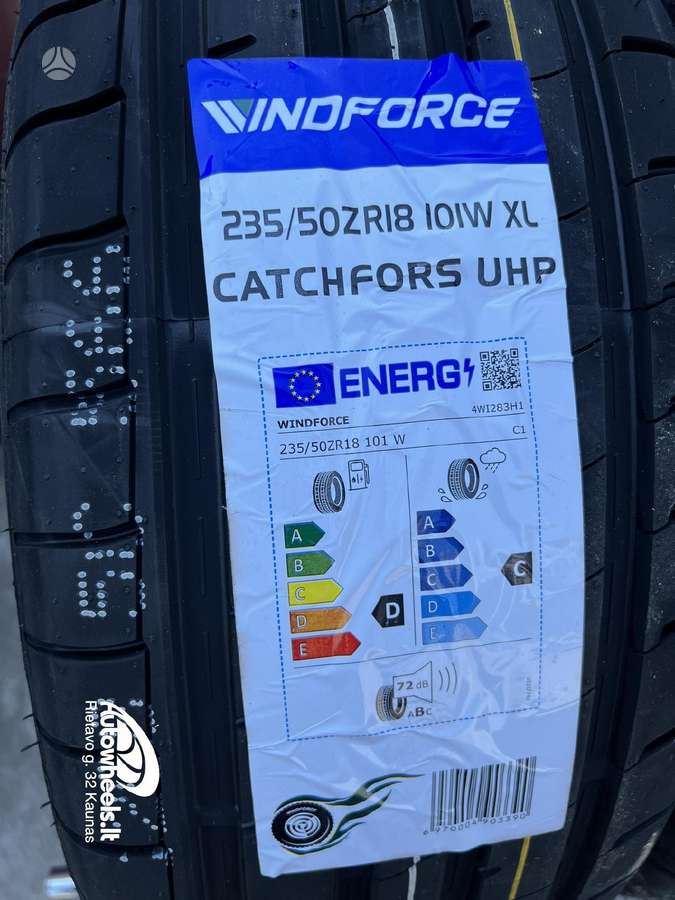 Windforce Catchfors UHP, летние 235/50 R18