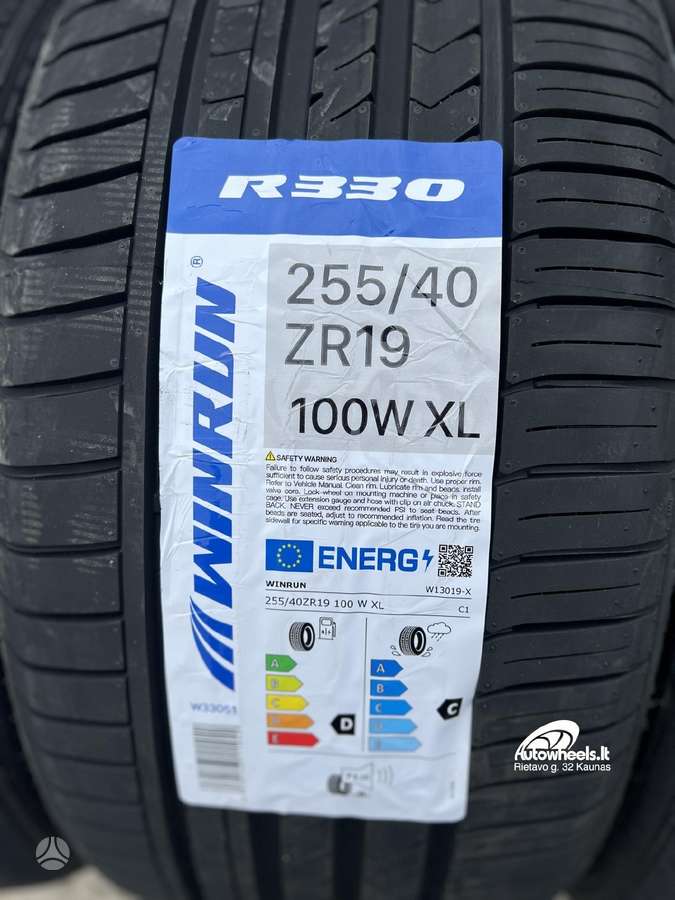 Winrun R330, vasarinės 255/40 R19