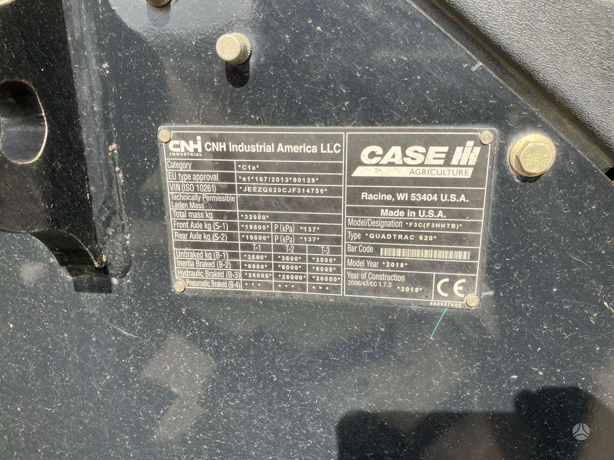 Case-IH Quadtrac 620, traktori