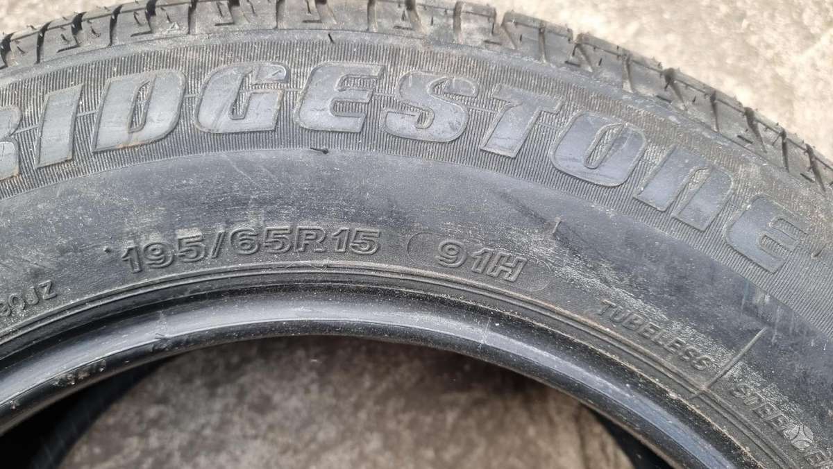 Bridgestone B 390, летние 195/65 R15