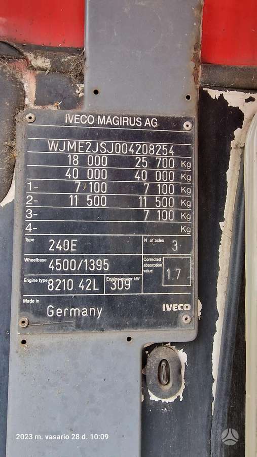 Iveco 240E420, другое