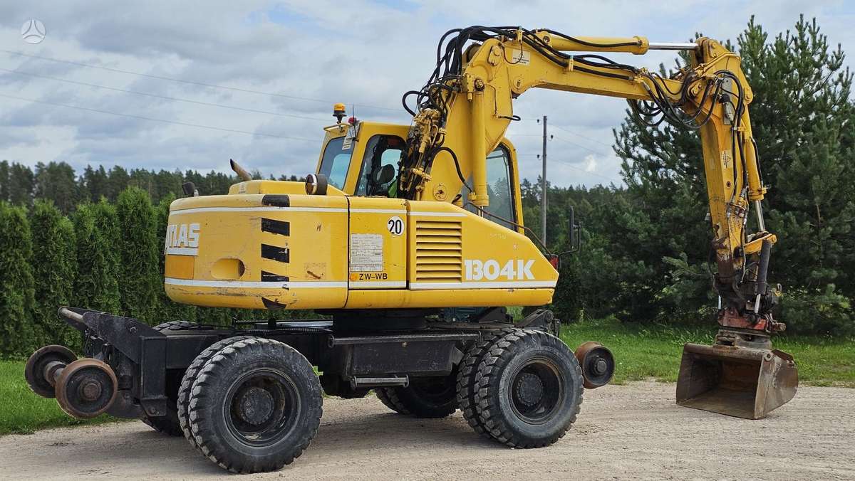 Atlas 1304KZW, экскаваторы