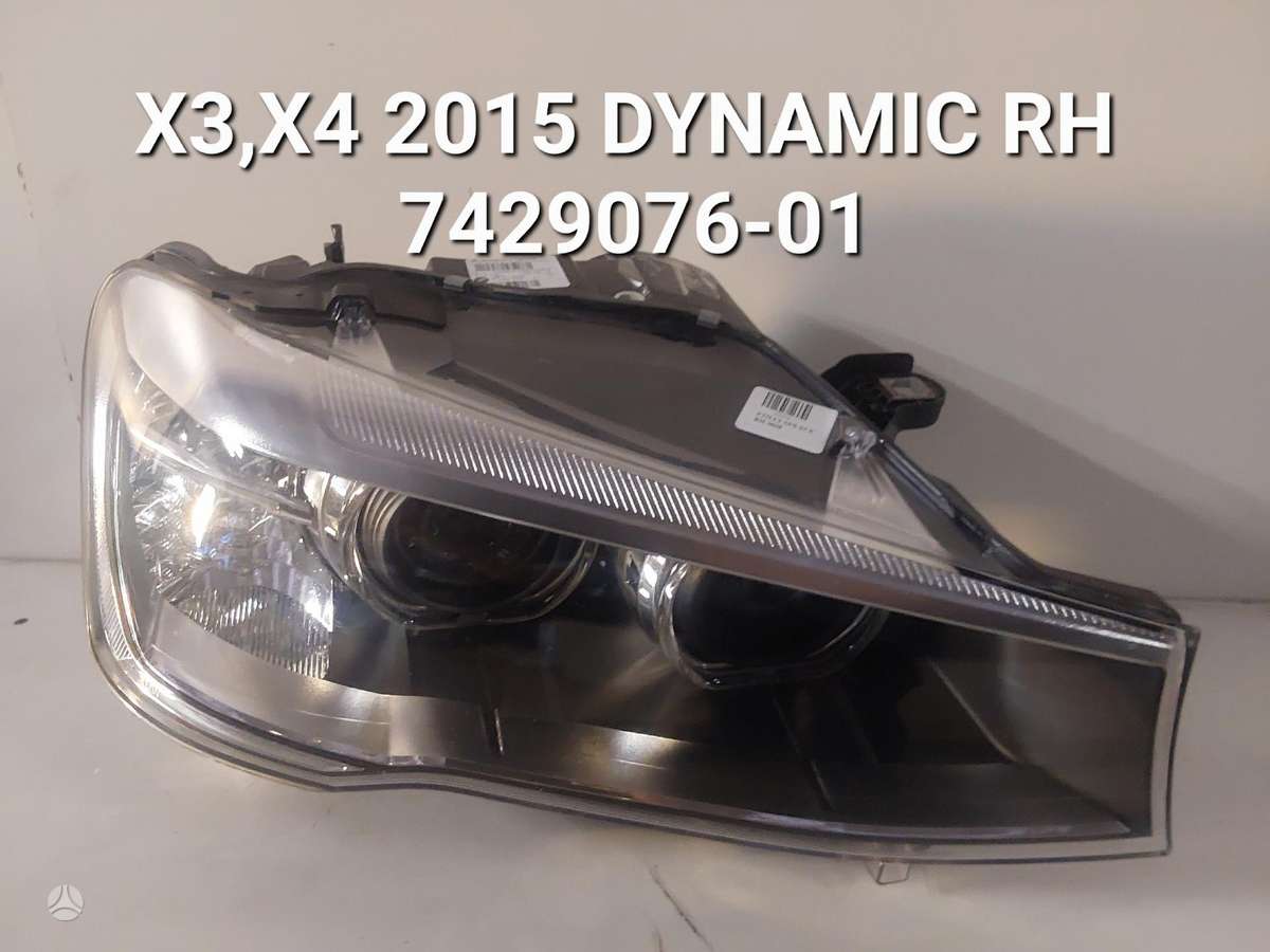BMW X3 dalimis
