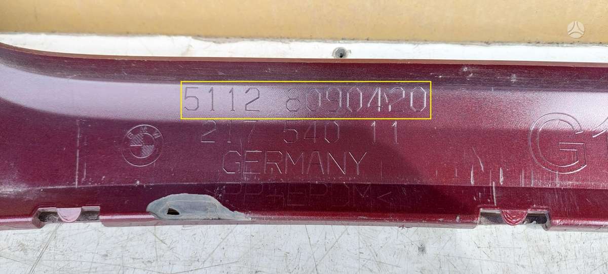 BMW 8 serija, 51128090420, Cen20705