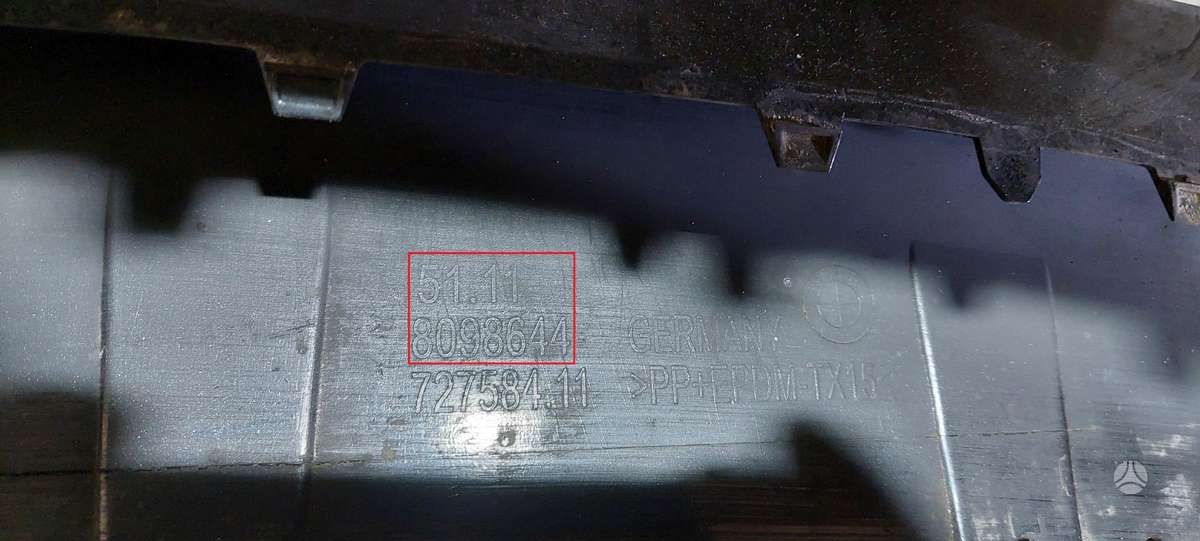 BMW 5 serija, 51118098644, Cen20913