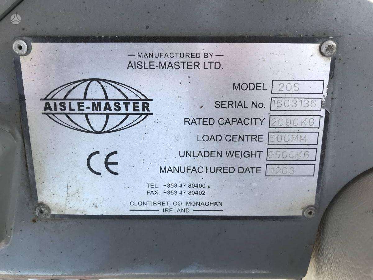 -Kita- Aisle-Master 20S, sandėliavimo technika
