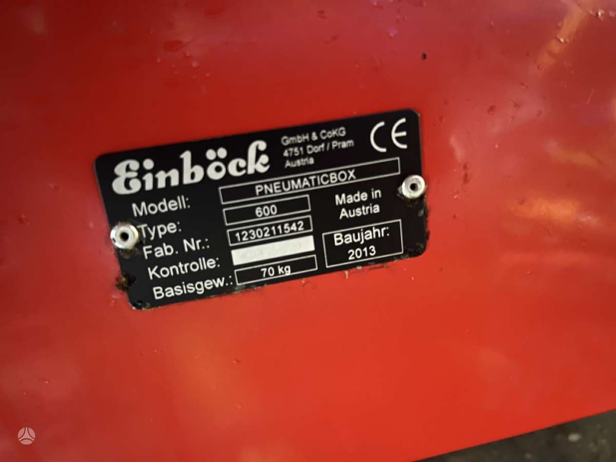 Einböck Pneumatic box, seeders, planters