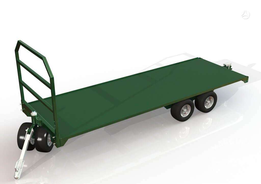 KROLIK Platformos paletėms, trailers, semitrailers