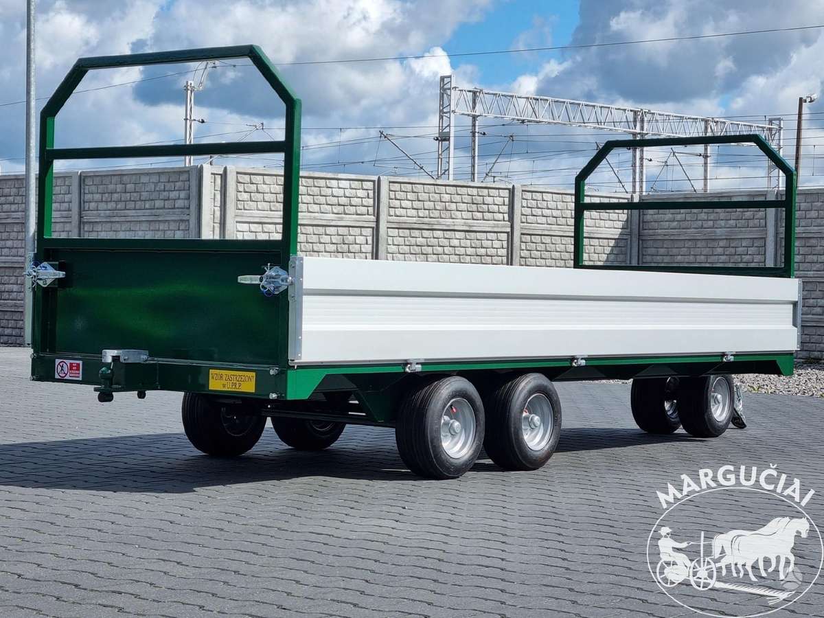 KROLIK Platformos paletėms, прицепы, полуприцепы