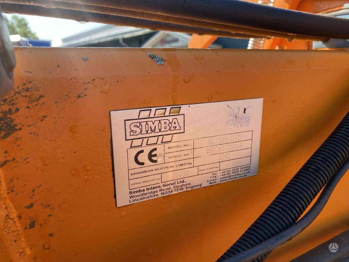 Simba SL 500, skutikai, purentuvai