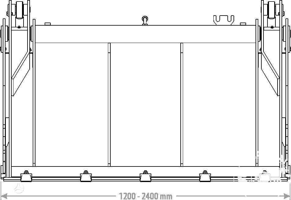 FK Machinery Kaušai 4in1, buckets