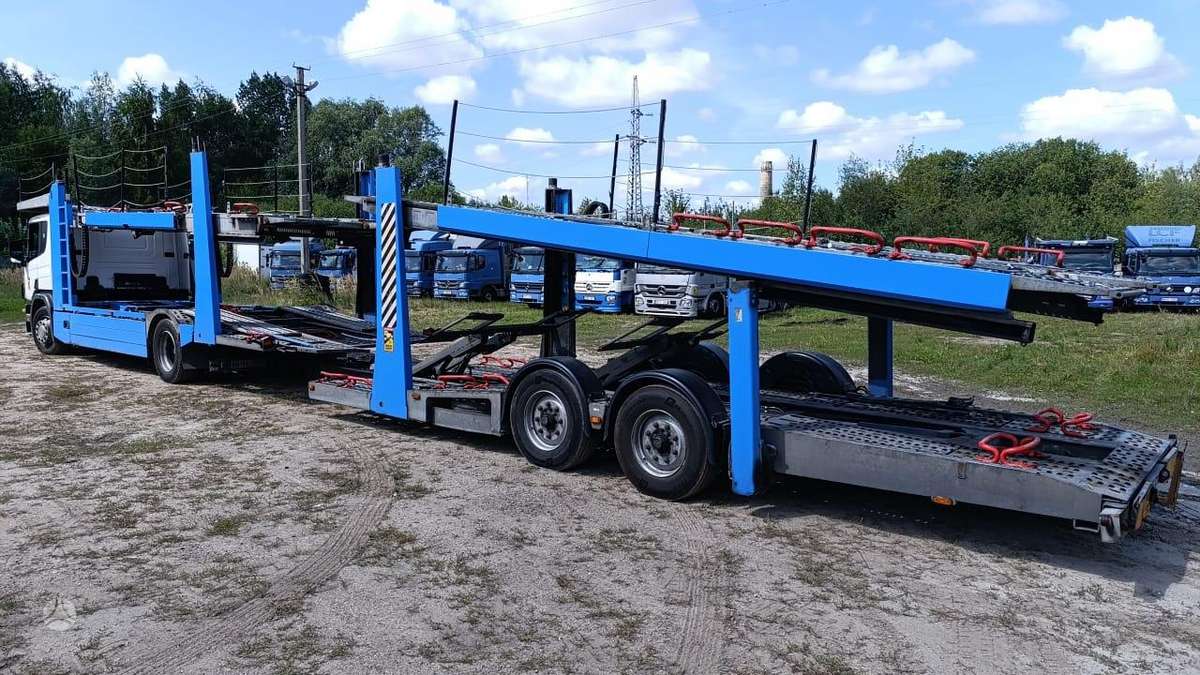 Scania R420, автовозы