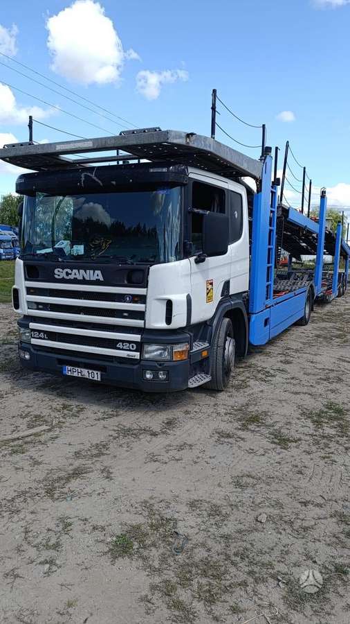 Scania R420, auto transporters
