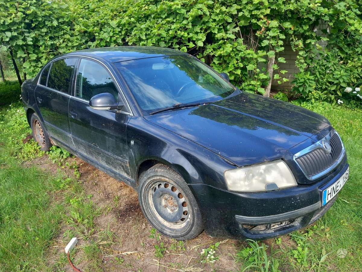 Skoda Superb dalimis. Dalimis