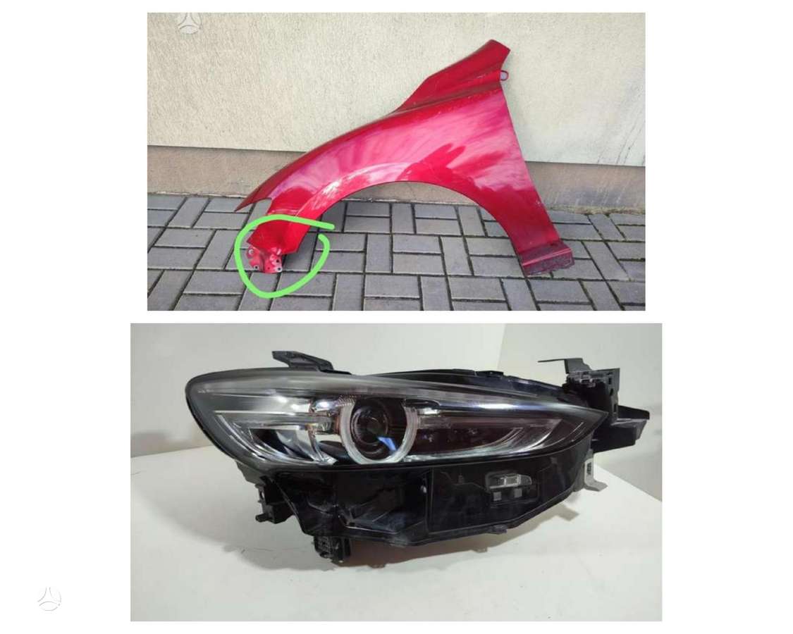 Mazda 6 bumpers