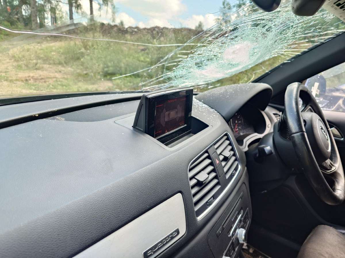 Audi Q3 dalimis. audi q3