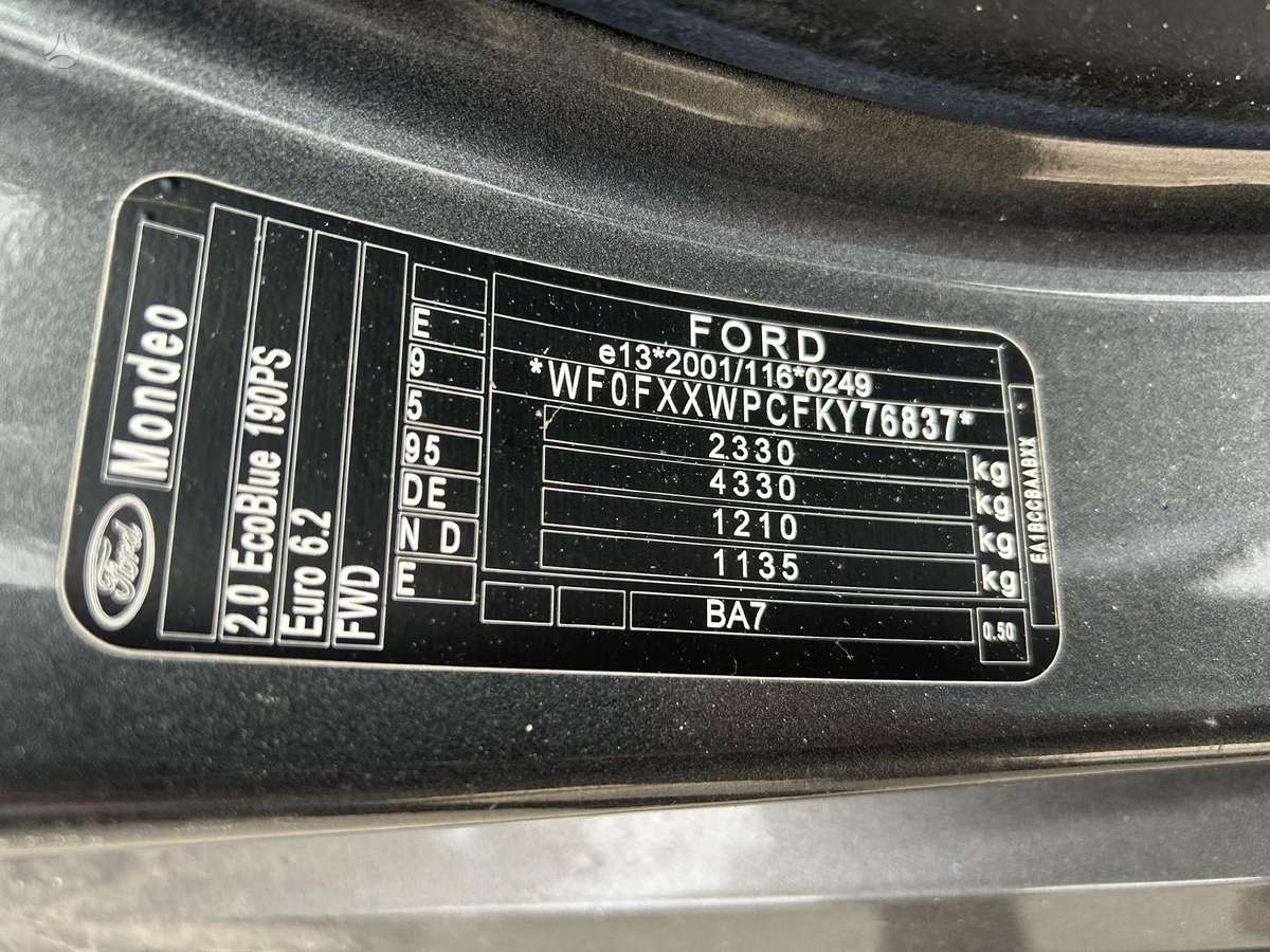 Ford Mondeo Europa
