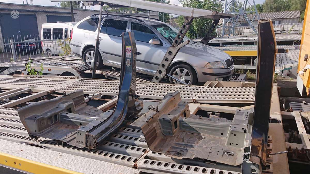 Skoda Karoq kėbulo dalys
