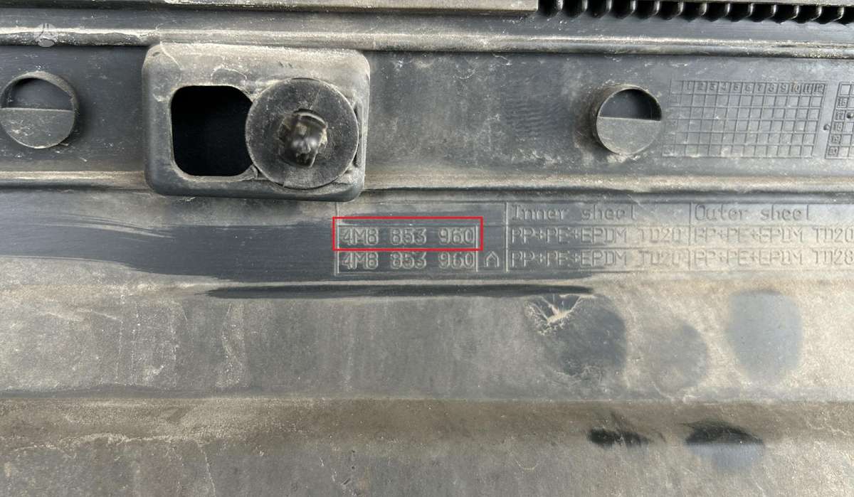 Audi Q8, 4M8853969, Cen20179