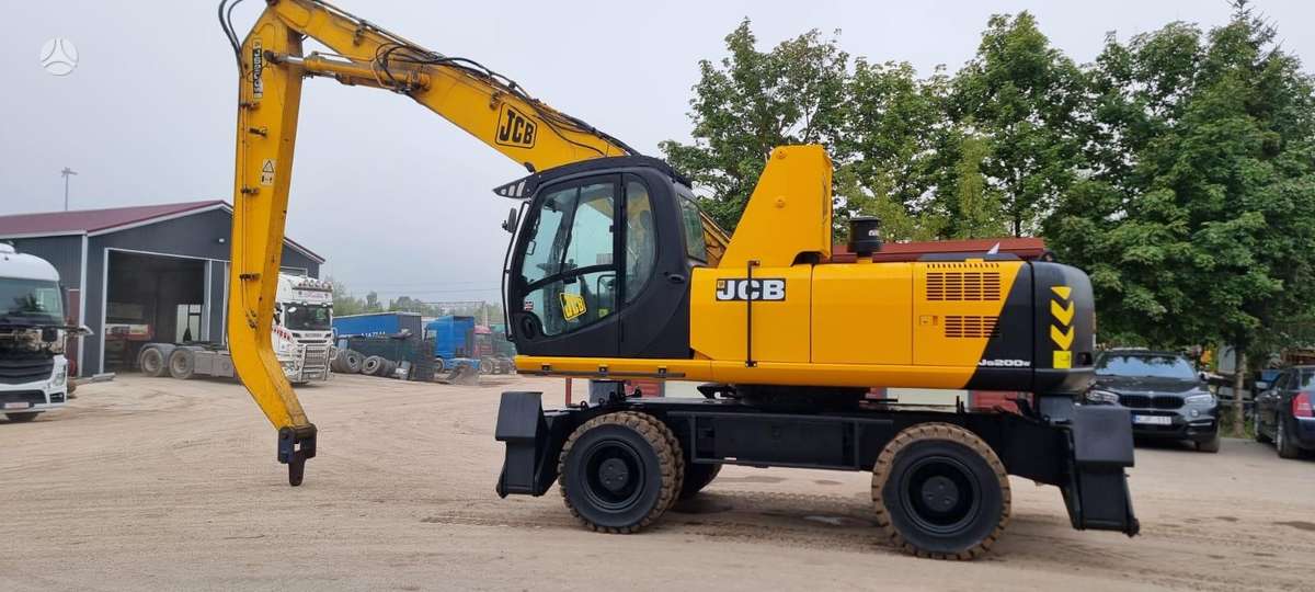 JCB JS 200W, экскаваторы