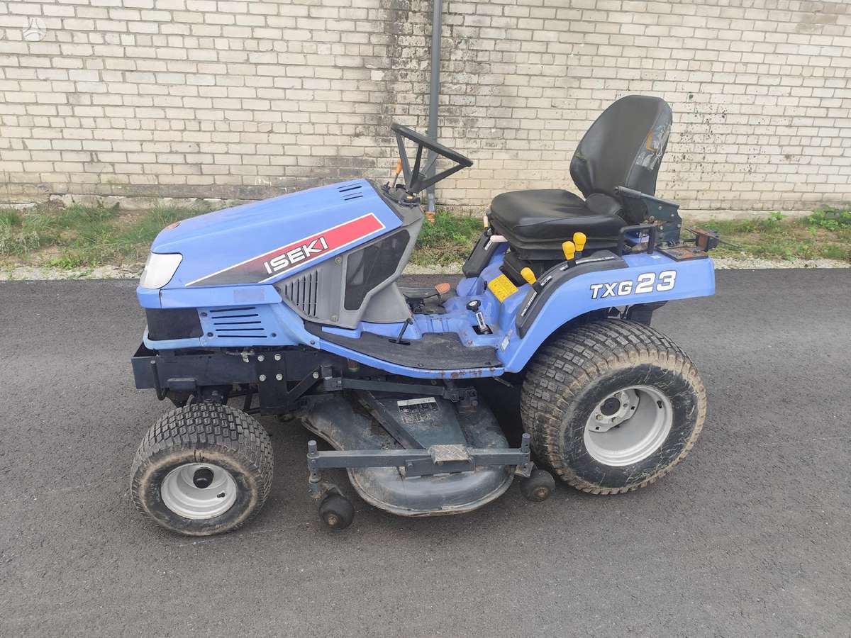 Iseki TXG23, garden tractors