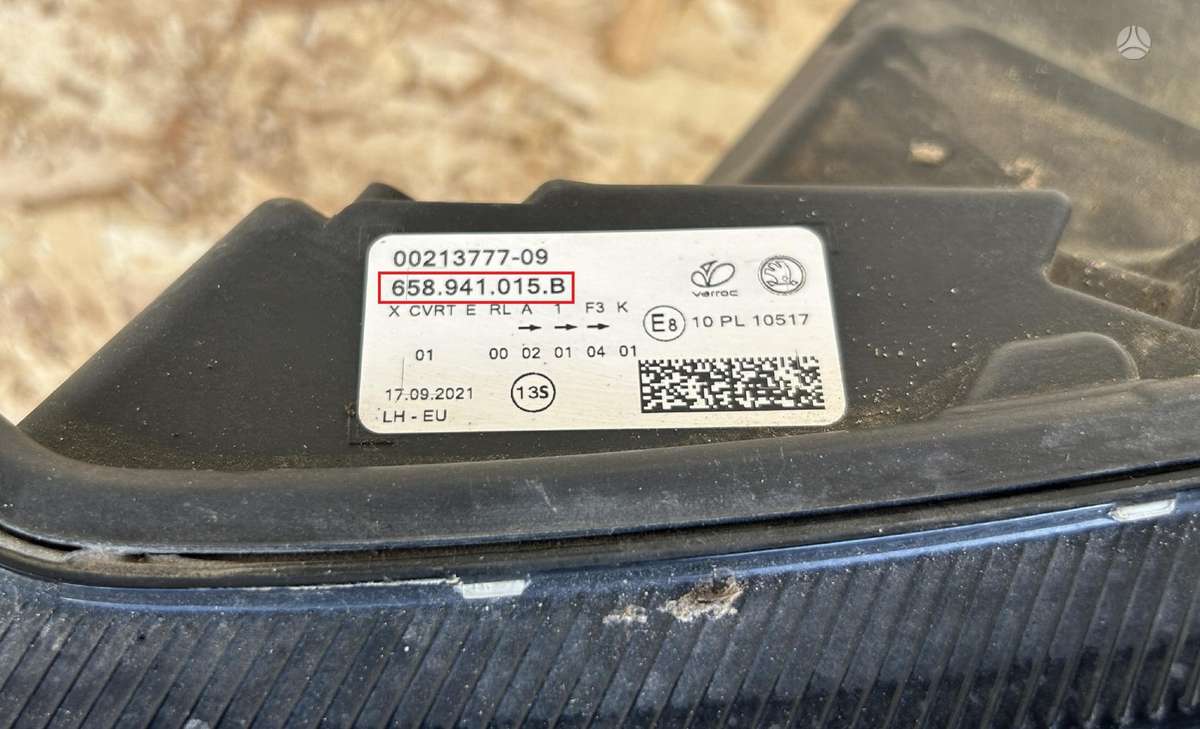 Skoda Kamiq, 658941015B, Cen20351