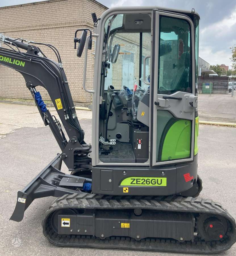 Zoomlion ZE26GU, mini ekskavatoriai