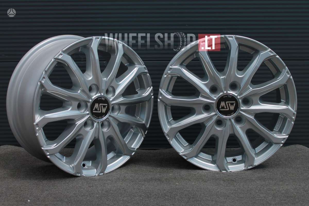 MSW 48 Van Silver, light alloy, R16