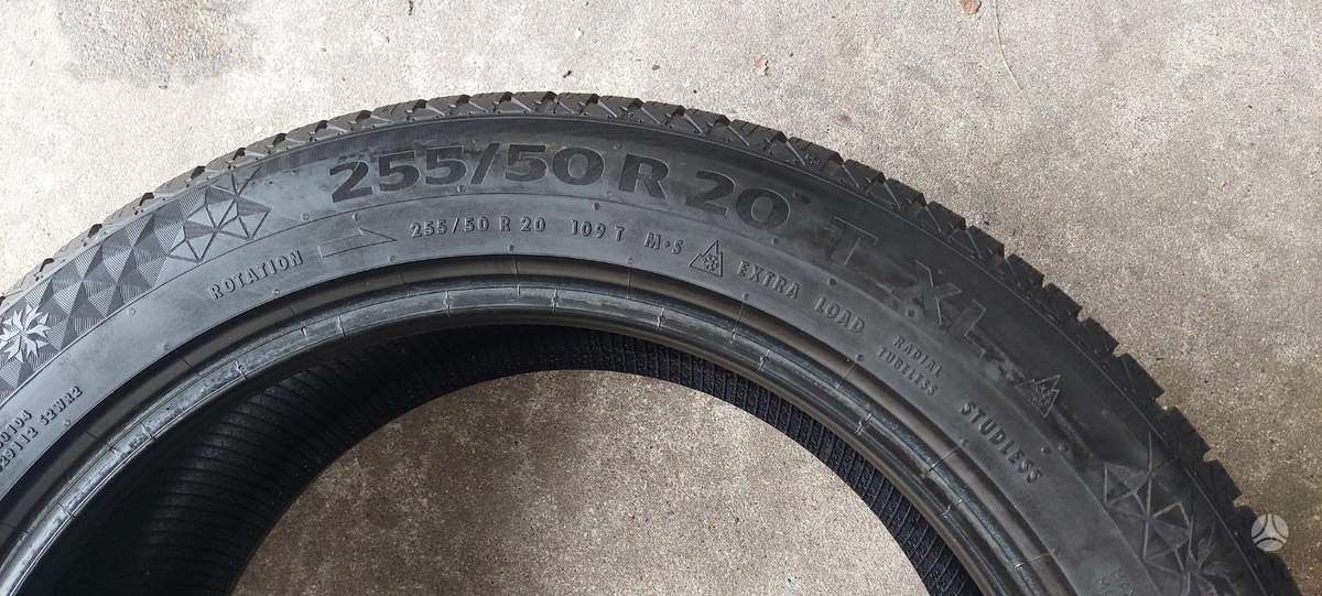 Continental, winter 255/50 R20