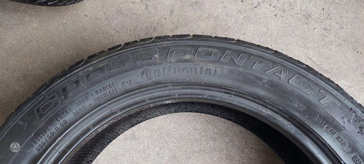 Continental, летние 255/50 R20