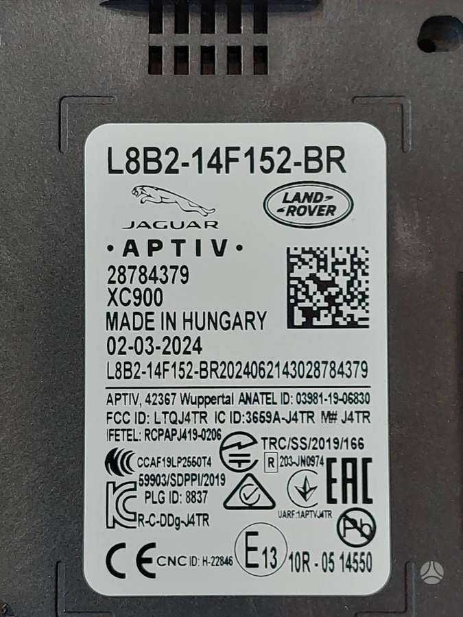 Land Rover Defender, L8B214F152BN, electrical wiring
